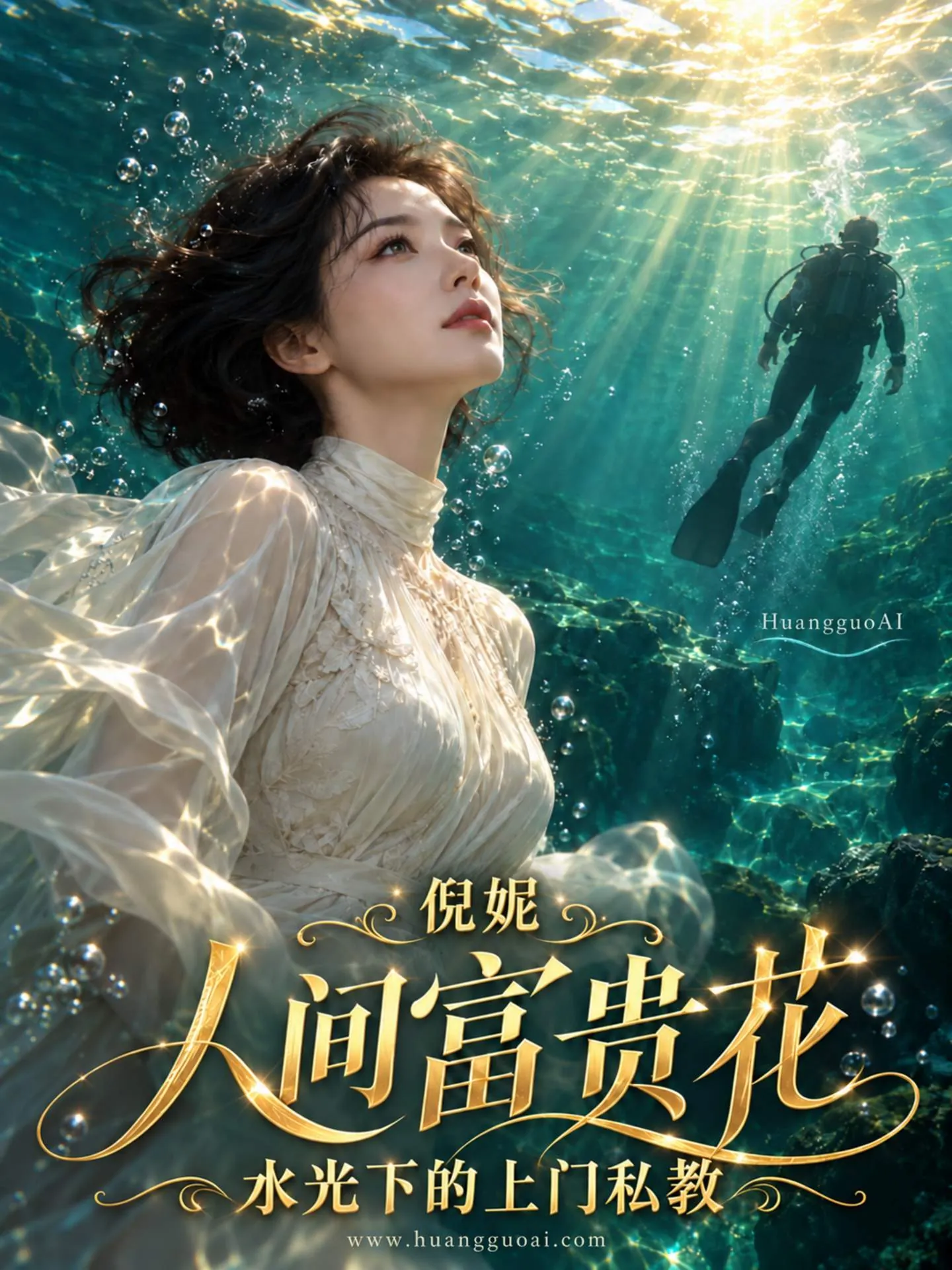 人间富贵花之水光下的上门私教 短剧封面